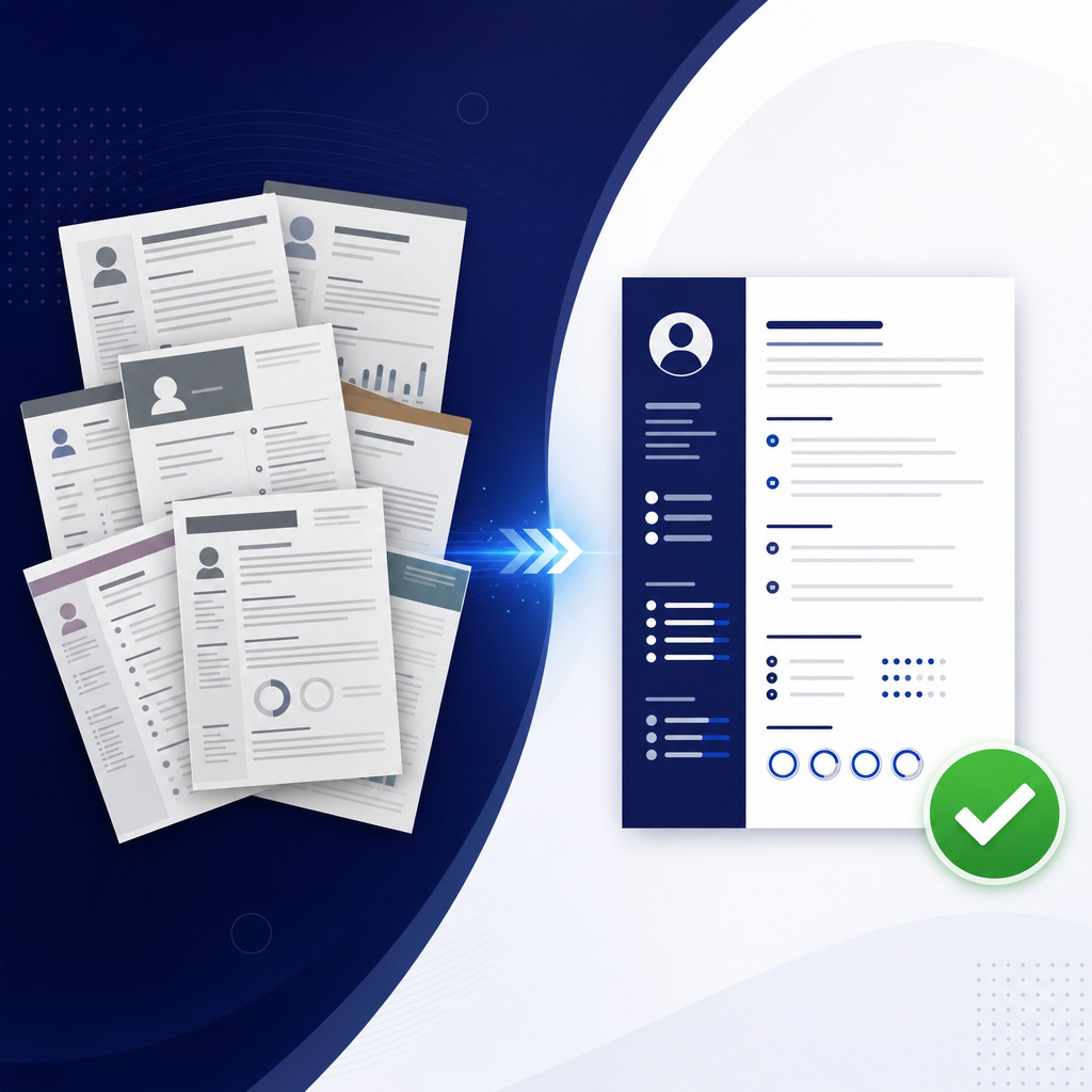 ATS CV Builder — 官网预览图